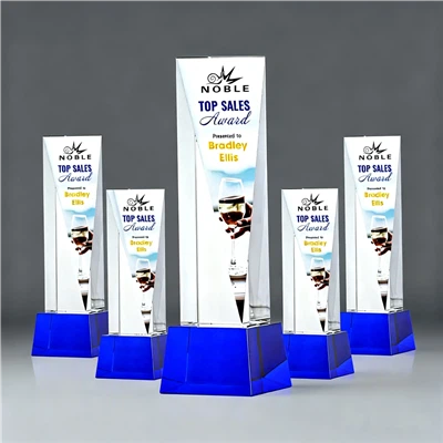 I-Blue Crystal Trophy