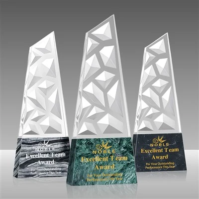 I-Crystal Plaque Award yesikhumbuzo